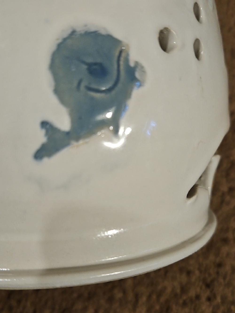 Vintage Nautical Ceramic Candle Holder - Picture 7 of 7